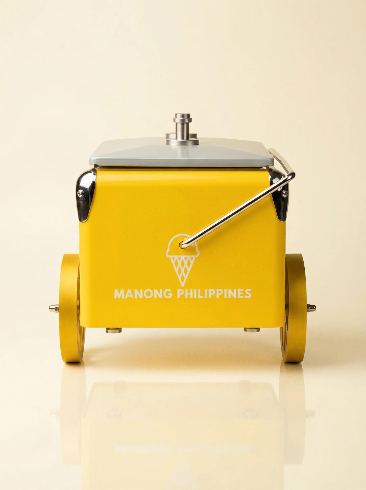 Mini Sorbetes Cart — top view